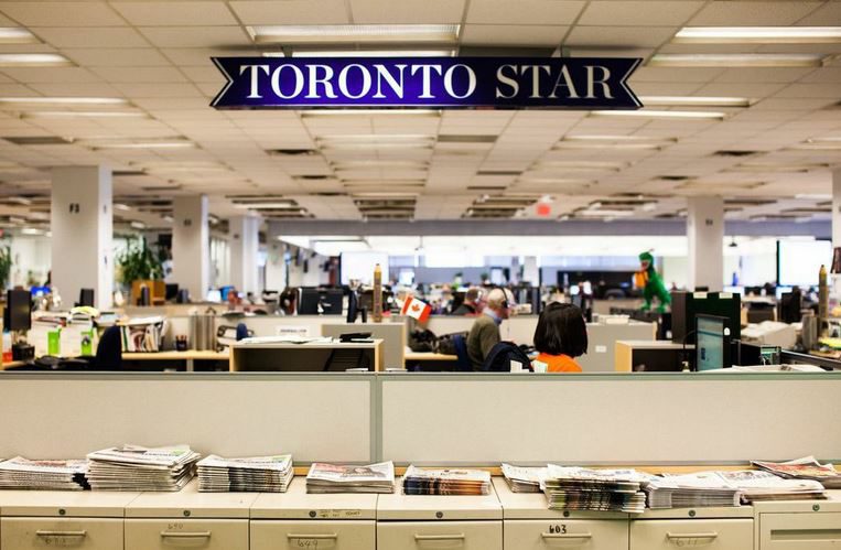 Toronto Star newsroom.JPG